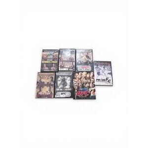UFC Pride FC DVD Lot 7 Titles Pride 1-5 UFC 40 48 56 58 67 81 Ultimate Edition